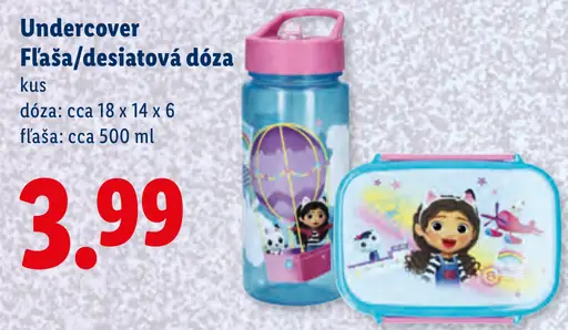 Undercover Fľaša/desiatová dóza