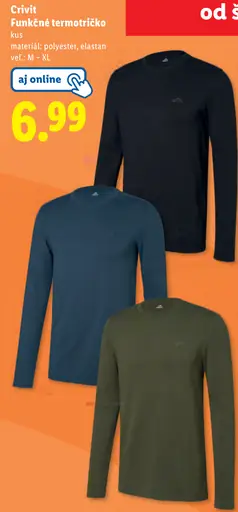 Crivit Funkčné termotričko