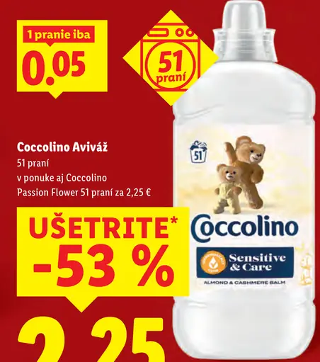Coccolino aviváž