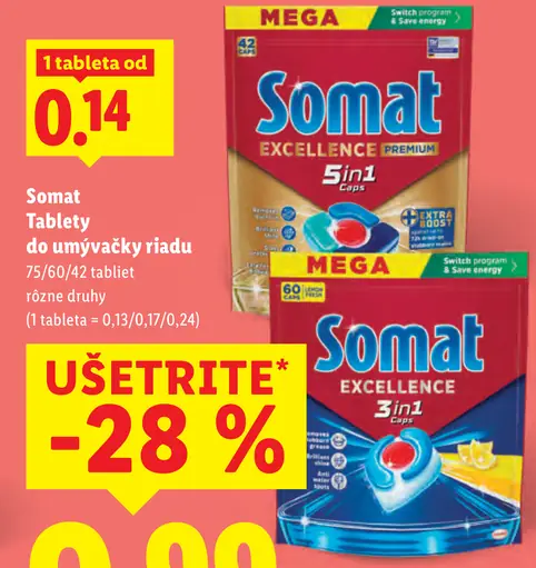 Somat Tabletky do umývačky riadu
