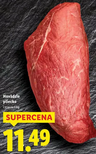Hovädzie pliecko