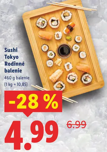 Sushi Tokyo rodinné balenie