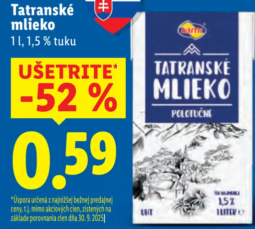 Tatranské mlieko