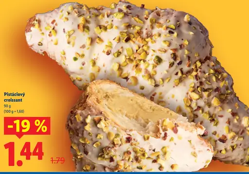 Pistáciový croissant