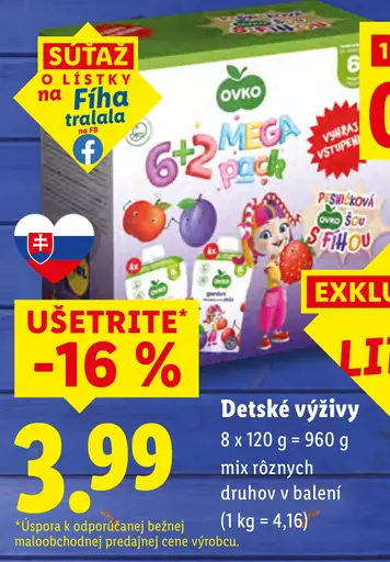 OVKO Detské výživy