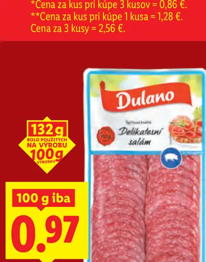 Dulano Delikatesná saláma