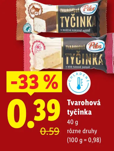 Pilos Tvarohová tyčinka