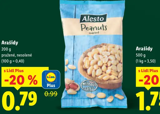 Alesto Peanuts roasted