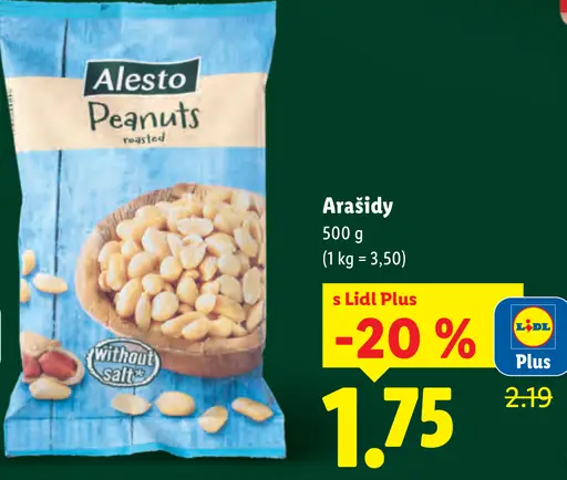 Alesto Peanuts roasted & salted