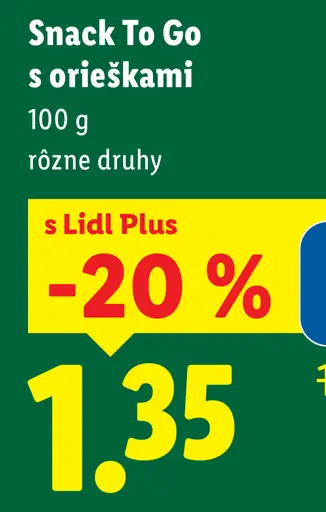 Alesto Snack To Go s orieškami