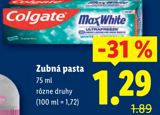 Colgate Zubná pasta