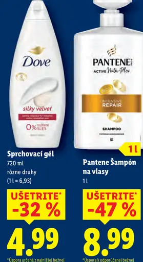 Dove sprchový gél