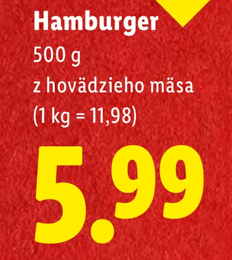 McEnnedy Hamburger patties
