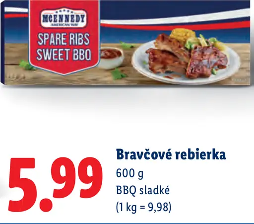 Mcennedy Bravčové rebrá