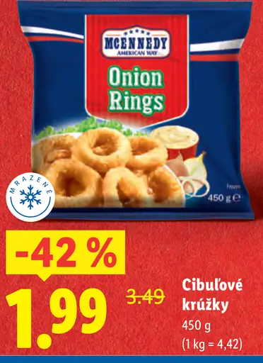 McEnnedy Cibuľové krúžky