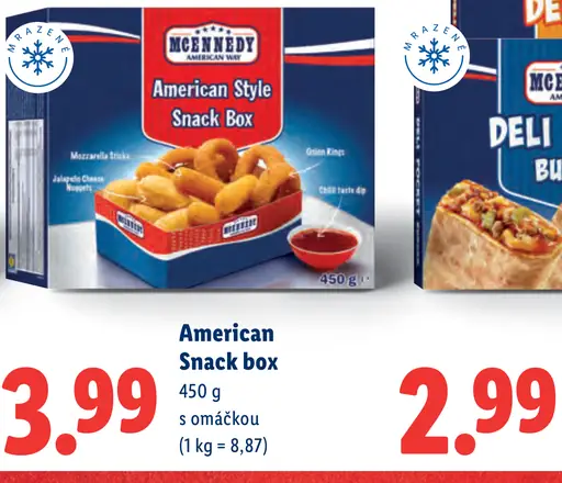 McEnnedy American Snack box