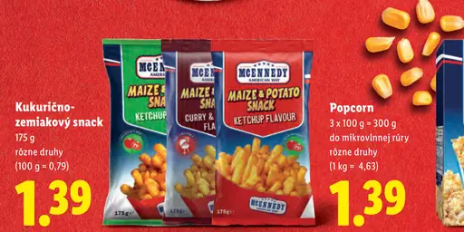 McEnnedy Maize & Potato Snack