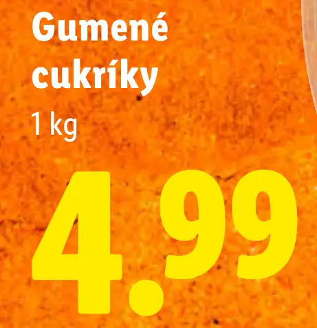 Halloween Gumové cukríky
