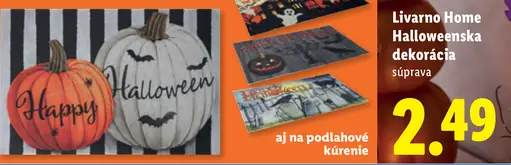Livarno Home Halloween dekoračné