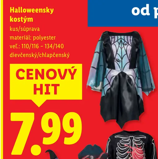 Halloweensky kostým