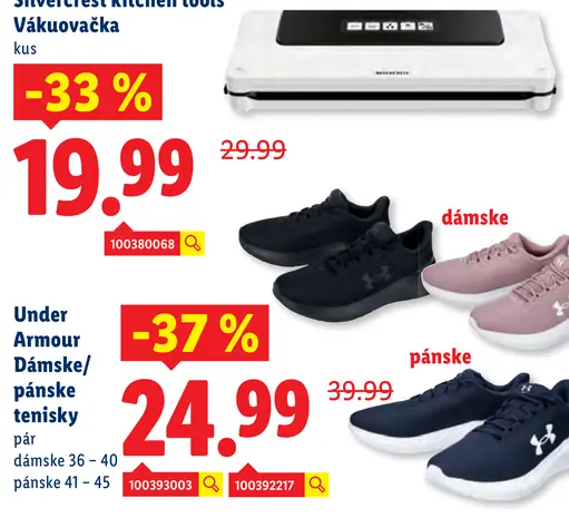 Under Armour Dámske/ pánske tenisky
