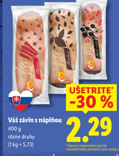 Váš závin s náplňou