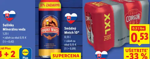 Sulinka Minerálna voda