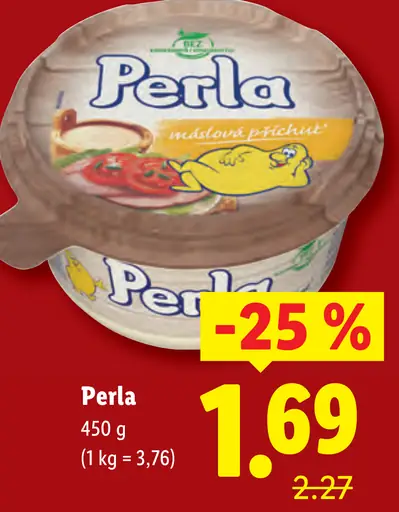 Perla Maslová príchuť