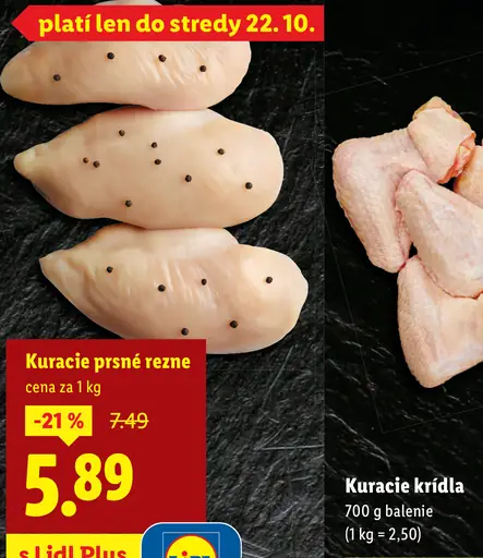 Kuracie prsné rezne