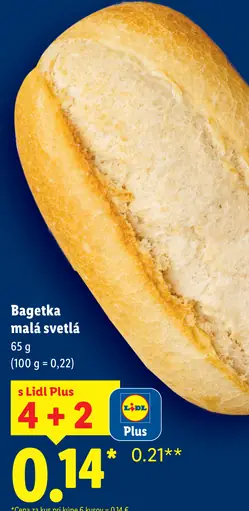 Bagetka malá svetlá