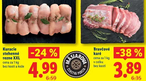 Kuracie stehenné rezne XXL