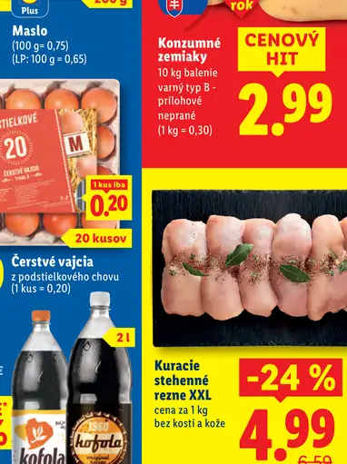 Konzumné zemiaky neskoré