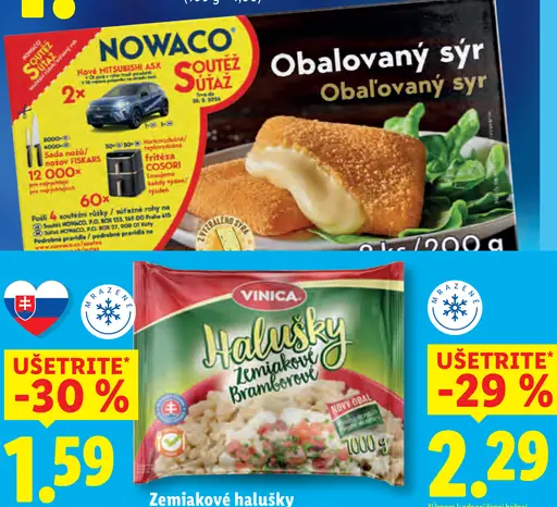 Nowaco Obalovaný syr