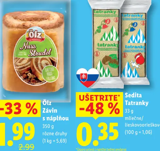 Ölz Závin s makovou náplňou