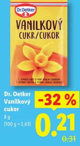 Dr. Oetker Vanilkový cukor