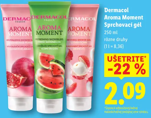 Dermacol Aroma Moment Sprchovací gél