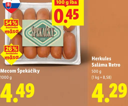 Mecom Špekáčky
