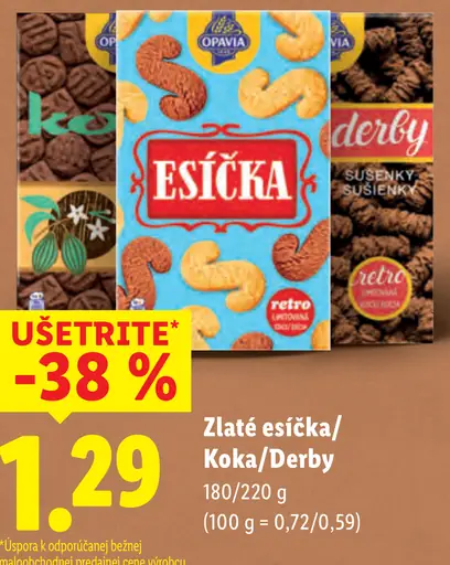 Zlaté esíčka/Koka/Derby