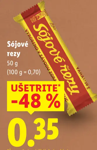 Sójové rezy