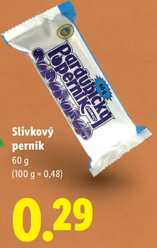 Slivkový perník