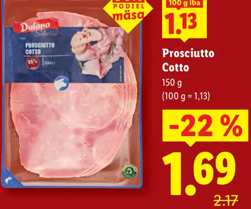 Dulano Prosciutto Cotto