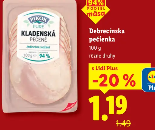Pikok Kladeneská pečienka