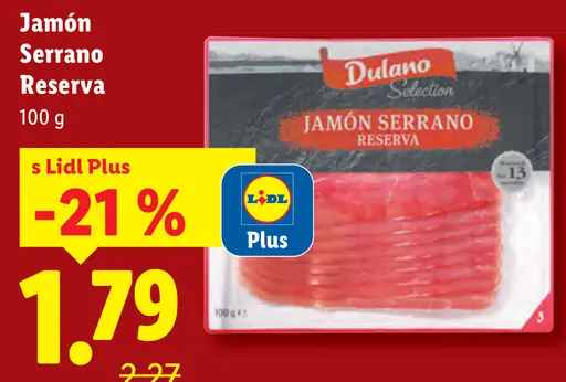 Dulano Jamón Serrano Reserva