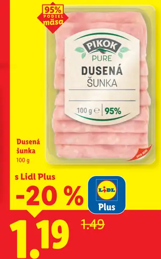 Pikok Dušená šunka