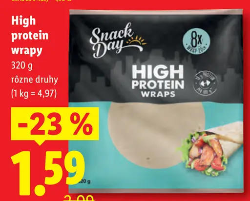 Snack Day Protein Wrapy