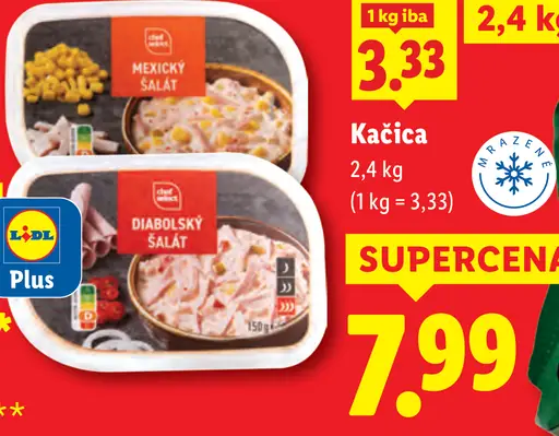 Lahôdkový šalát Mexický, Diabolský
