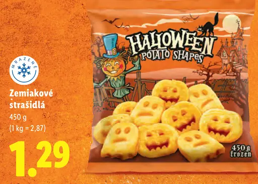 Zemiakové strašidlá Potato Shapes