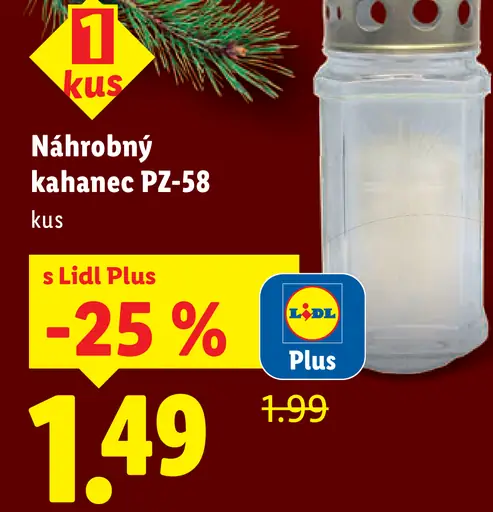 Náhrobný kahanec PZ-58