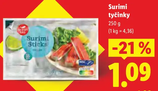 Surimi tyčinky