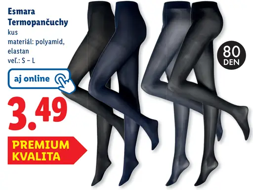 Esmara Termopančuchy/legíny